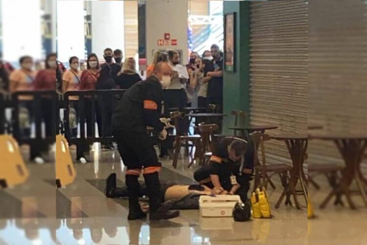 Assalto em shopping de Águas Claras deixa uma pessoa baleada
