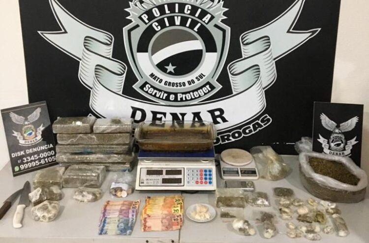 Traficante que fazia delivery de drogas é preso no Jardim Santa Emília