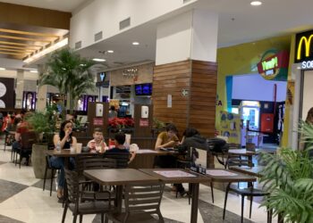 Boas práticas em praça de alimentação de shopping mostra importância da prevenção ao Covid