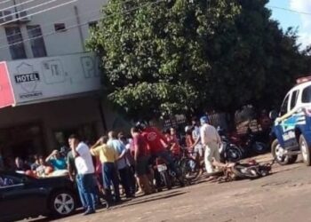 Motociclista morre, após colisão com carro de passeio no interior