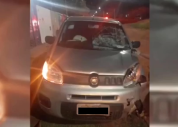 Em perseguição, ladrão atropela motoentregador que está em estado grave