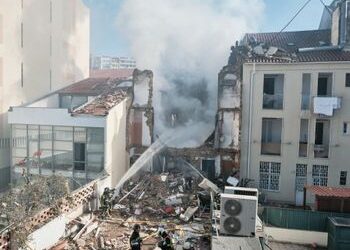 Explosão em prédio no centro de Lisboa deixa cinco feridos