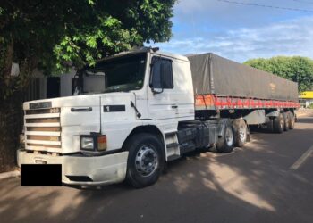 Carreta “comprada” no golpe do falso depósito em SP é recuperada em MS