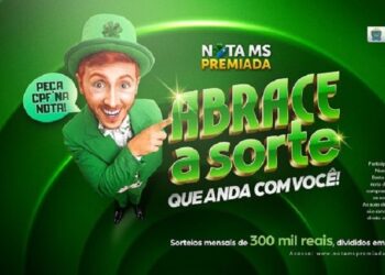 Nota MS Premiada teve 374 ganhadores; 8 acertaram as 6 dezenas e receberão R$ 12,5 mil