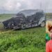 Motorista de Fox morre ao bater de frente com carreta cegonha na BR-163