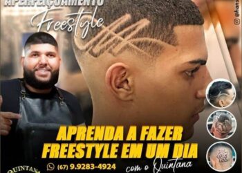 Curso de “Tattoo no Cabelo” e outras técnicas é promovido pela Barbearia Quintana