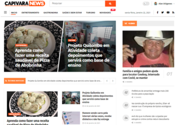 Mídia Kit – Portal de notícias Capivara News