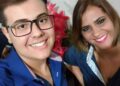 Tia e sobrinho morrem em capotamento de caminhão carregado com sal