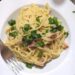 Receita Saudável: Macarrão à Carbonara com couve-flor