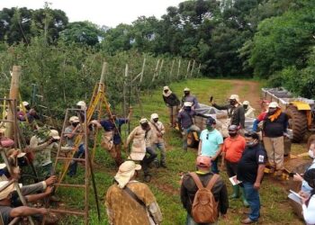 Trabalho de índios de MS em RS e SC são fiscalizados pela Funtrab em visita