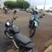 Com moto irregular, motociclista foge da polícia, fura sinais e acaba preso