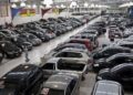 Venda de veículos automotores tem queda de 8,16% em janeiro
