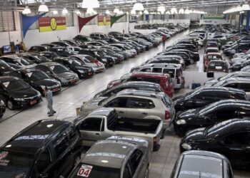 Venda de veículos automotores tem queda de 8,16% em janeiro
