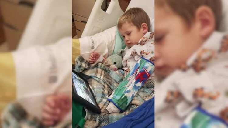 Criança de 3 anos com covid-19 sofre AVC e fica com parte do corpo paralisado