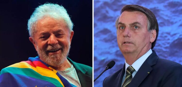 Pesquisa já mostra empate técnico entre Lula e Bolsonaro