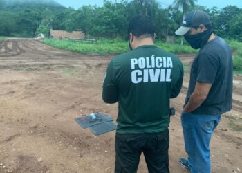 Por meio de drone, polícia prende suspeito de planejar morte de policial