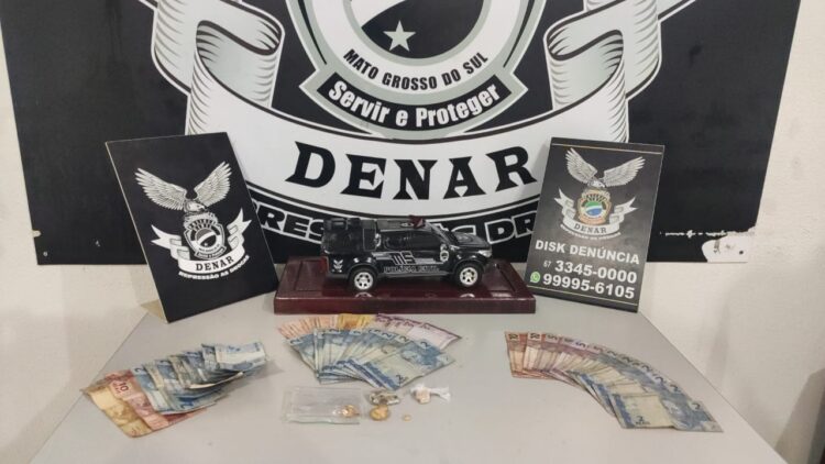 Operação Ômega prende três jovens por tráfico de drogas no Bairro Guanandi