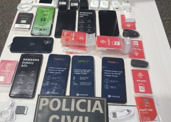 Ladrões que roubaram loja da Claro e deram prejuízo de R$ 30 mil são presos