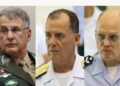Comandantes do Exército, da Marinha e da Aeronáutica deixam cargos