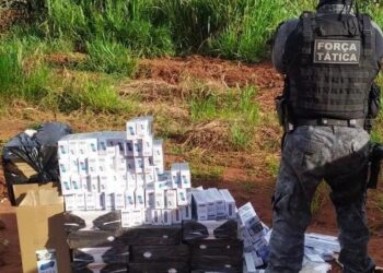 Na Operação Hórus, PM continua apreendendo contrabando vindo do Paraguai