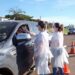 Barreiras sanitárias abordaram 5,8 mil pessoas e identificaram 7 casos suspeitos na Capital
