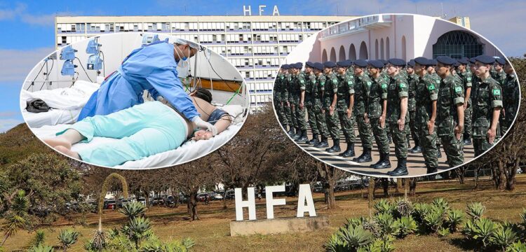 Forças Armadas reservam vagas para militares e deixam 85% de leitos sem atender civis