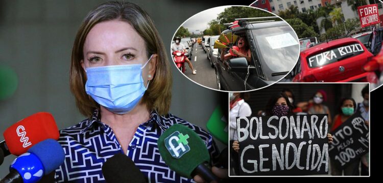 “Precisamos esquentar o clima do impeachment de Bolsonaro”, diz Gleisi Hoffmann