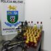 Polícia acaba com festa de 20 em assentamento com menores, bebidas e Narguilé