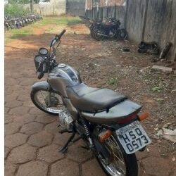 Moto furtada em julho do ano passado é encontrada pela polícia na Capital