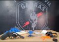 Traficante do disk-drogas é preso pelo Garras dirigindo Gol no Centro Oeste