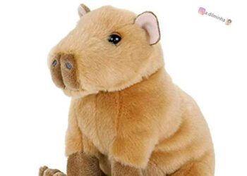 “Tá” carente no isolamento amigo? Você precisa de uma capivara de pelúcia!