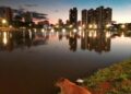 Mais um lindo flagra de internauta da nossa Capivara no Parque das Nações Indígenas