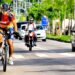 Ciclistas promovem campanha de conscientização por um trânsito mais seguro