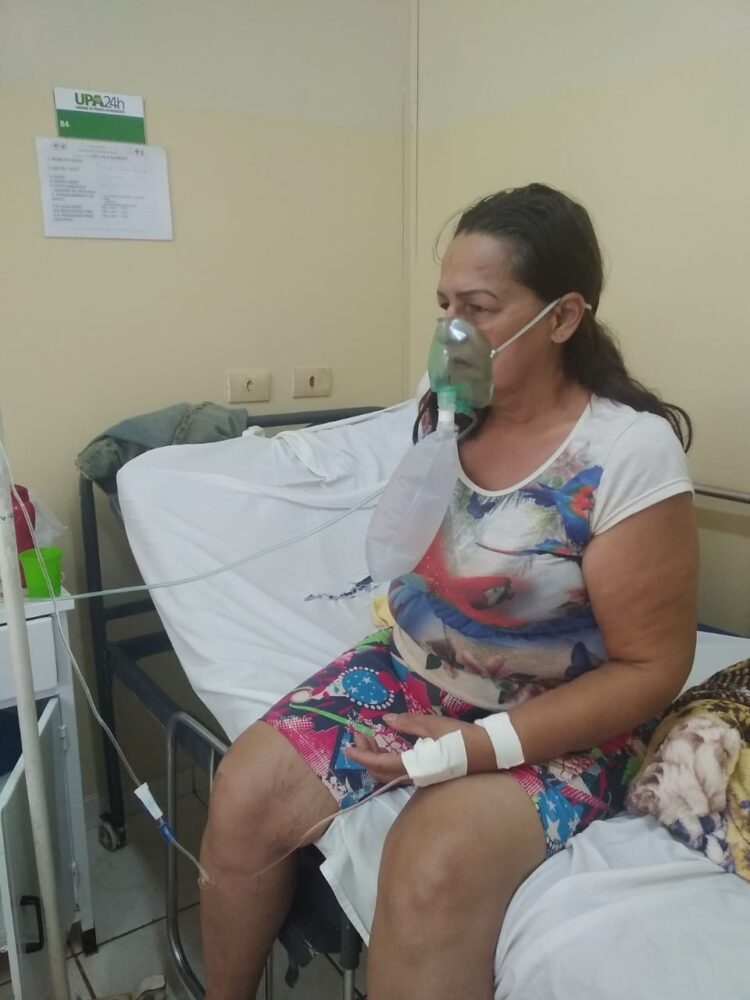 Família pede remédio Enoxaparina em falta na UPA para paciente entubada com Covid-19