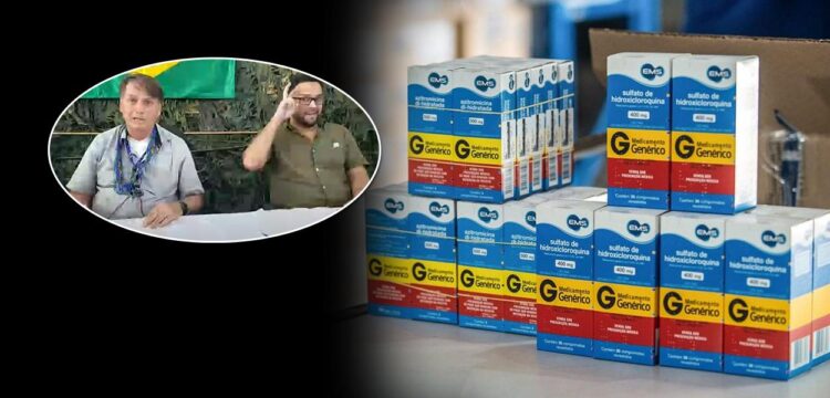 Bolsonaro volta a cometer crime ao fazer propaganda da cloroquina: “não mata, pessoal”