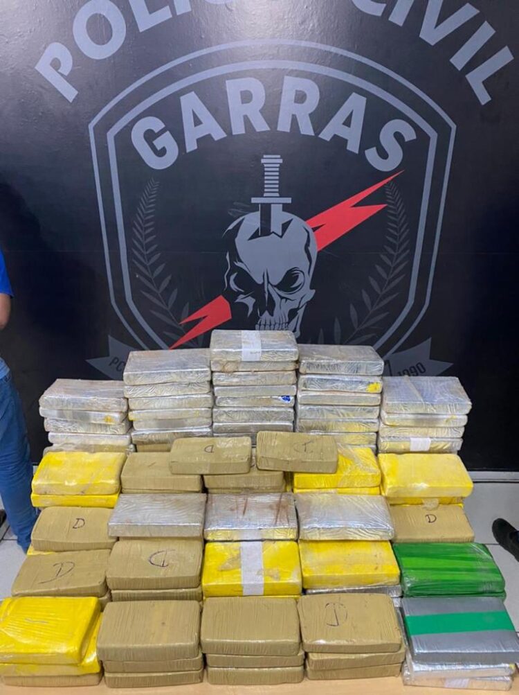 Homens são presos com R$ 5 milhões em cocaína dentro de caminhão frigorífico