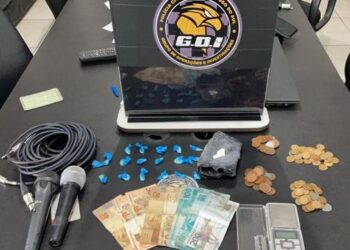 Traficante de 26 anos é preso com cocaína em casa no Bairro Mario Cóvas