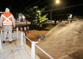 Prefeitura faz desinfecção e serviços em bairros da região leste de Campo Grande