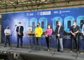 MS lidera ranking nacional com 1 milhão de doses aplicadas contra a Covid-19