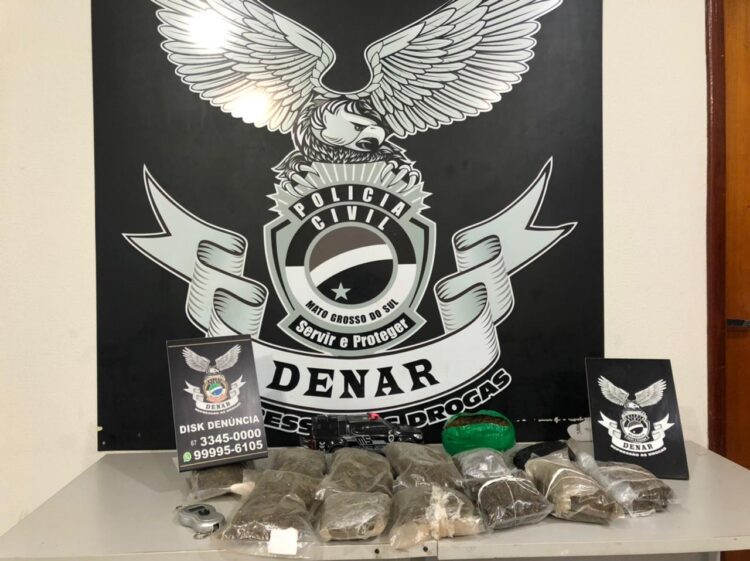 Mais uma apreensão da droga Skunk é feita no Los Angeles: 13 pacotes