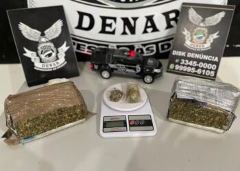 Casal de jovens é preso em bairro nobre da Capital enviando drogas pelos Correios