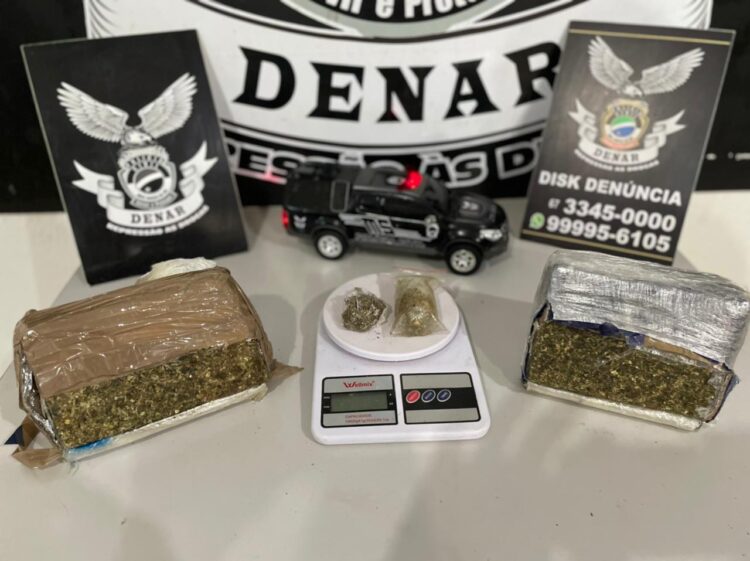 Casal de jovens é preso em bairro nobre da Capital enviando drogas pelos Correios