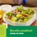 Aprenda a fazer uma salada que leva pão de forma, manga, morango, alface e muito mais