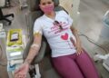 Junho Vermelho: Por amor ao próximo, Giovana doa sangue há 16 anos