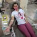 Junho Vermelho: Por amor ao próximo, Giovana doa sangue há 16 anos