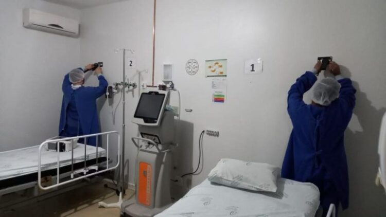 No Hospital do Pênfigo, Prefeitura abre 10 novos leitos na UTI ala Covid