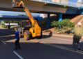 Artista vence o Covid-19 e retoma arte em viaduto da Capital: “Projeto Cores e Vias”