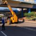 Artista vence o Covid-19 e retoma arte em viaduto da Capital: “Projeto Cores e Vias”