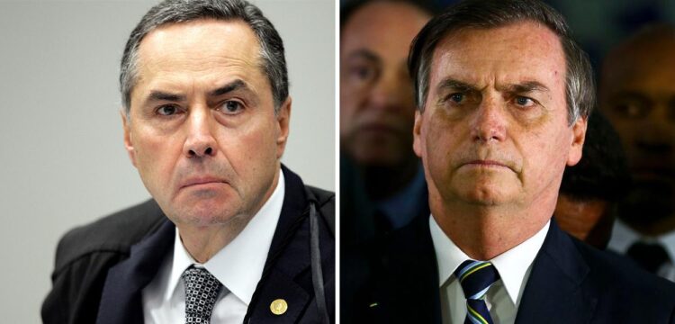 Depois do “caguei”, Bolsonaro xinga Barroso, do STF, de “imbecil” e “idiota”