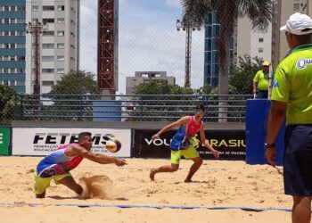 Dupla representa MS nos Jogos Universitários Brasileiros Praia 2021